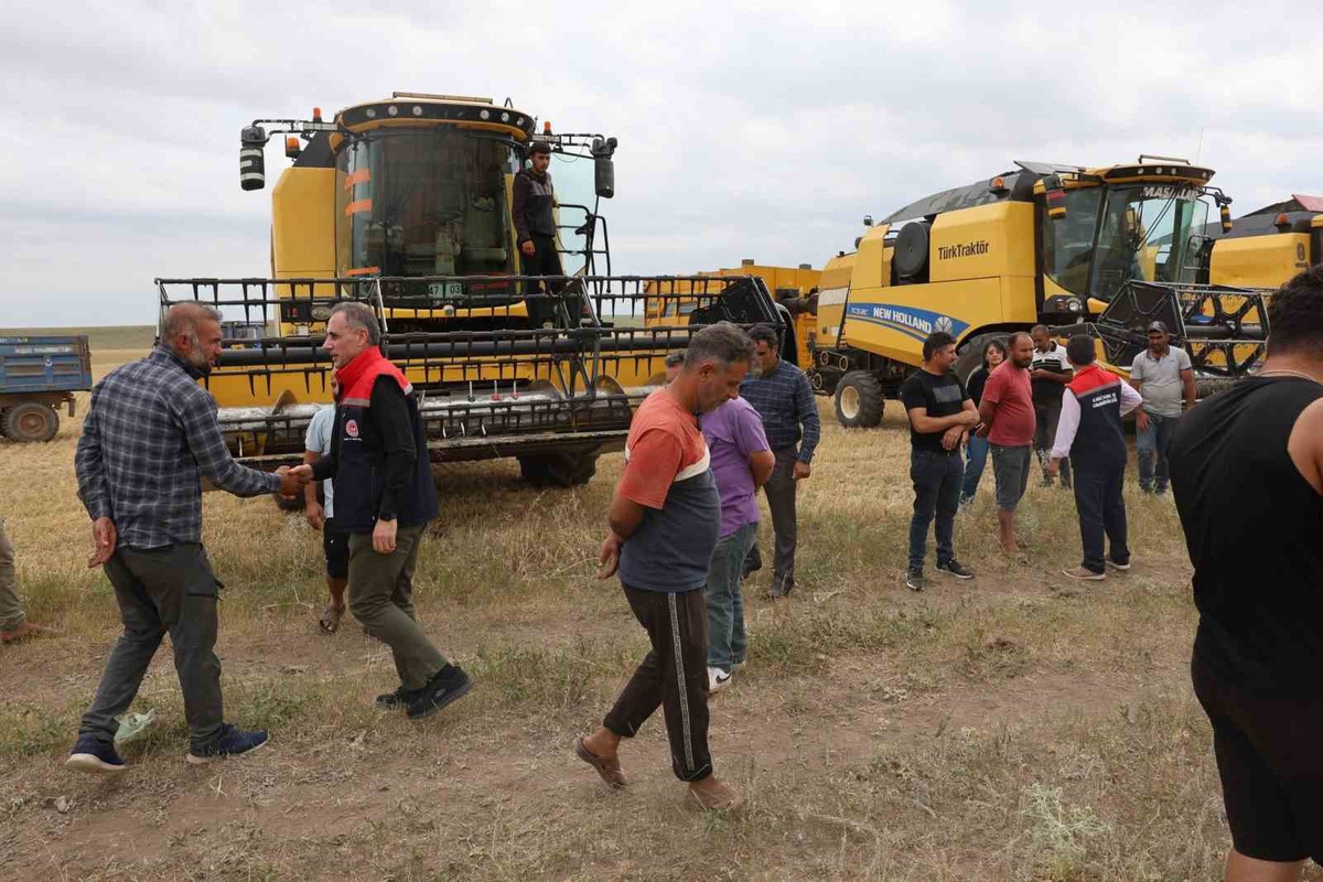 Kars\'ta 2026 Hububat Hasat Sezonu Başladı