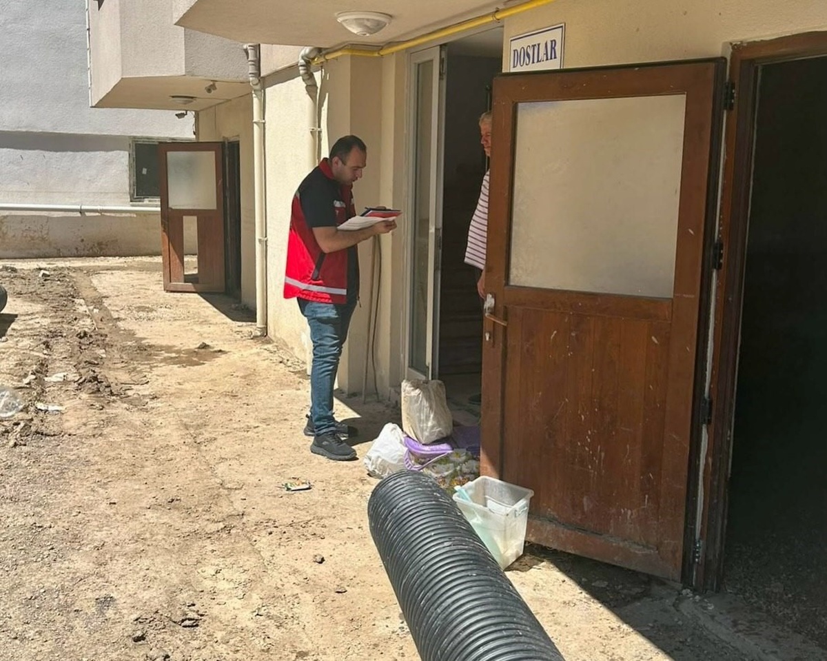 Cide\'de Sel Yardımı: 338 Kişiye Psikososyal Destek