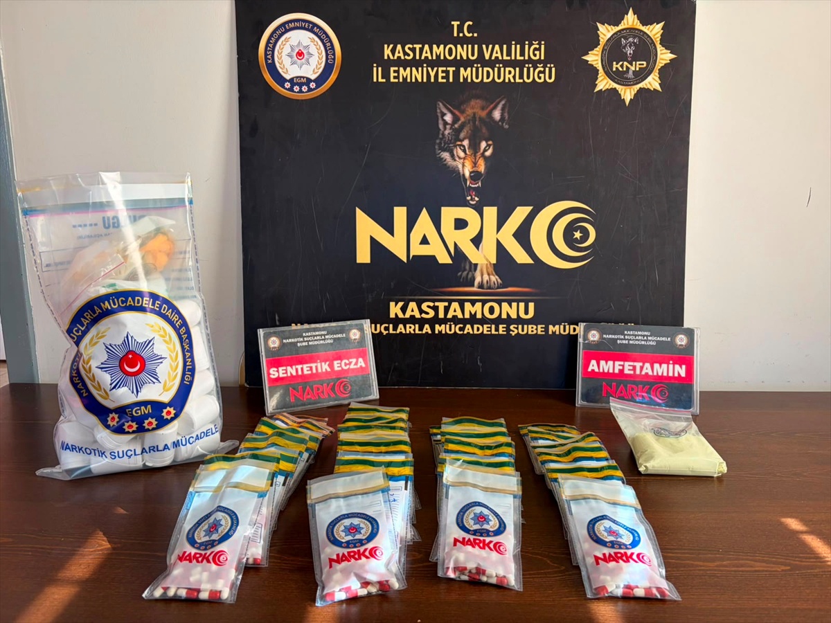 Kastamonu\'da Uyuşturucu Operasyonu: 3 Gözaltı
