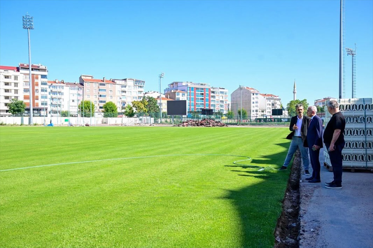 Kırklareli Stadyumu Yenileniyor