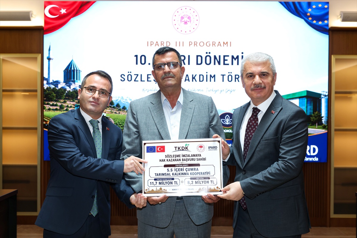 Konya\'da IPARD Hibe Destekleri ile 9 Projeye Onay
