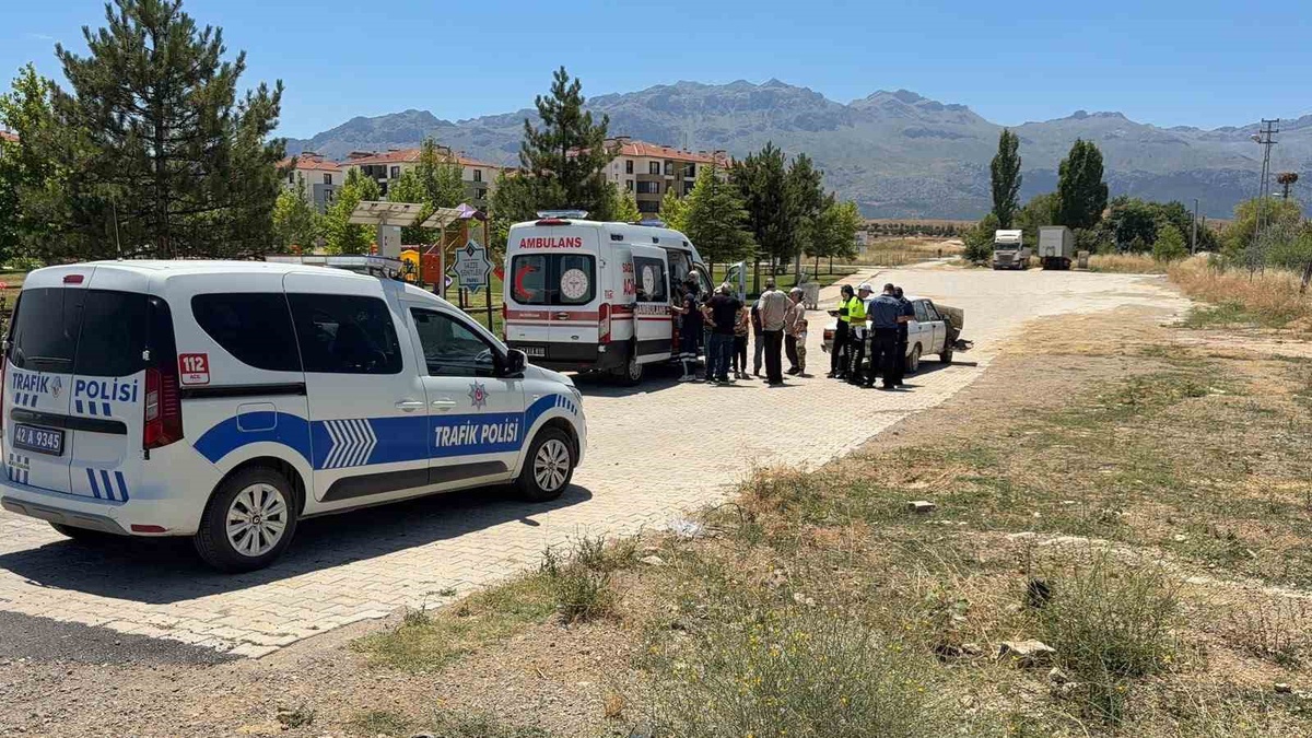 Seydişehir\'de Trafik Kazası: 4 Yaralı
