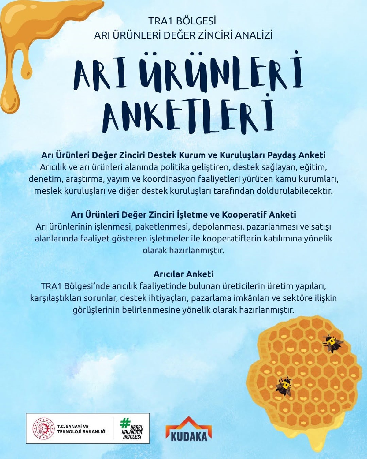 KUDAKA\'dan Arıcılık Anketi