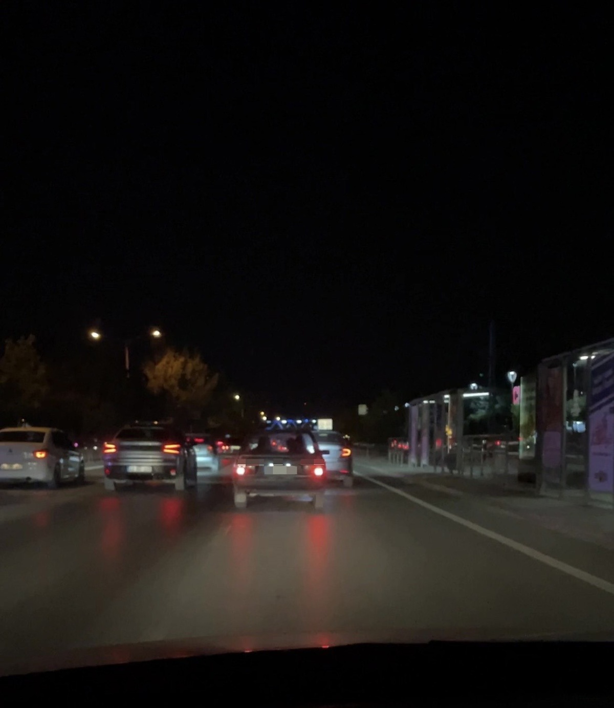 Konya\'da Tehlikeli Makas Atan Sürücü