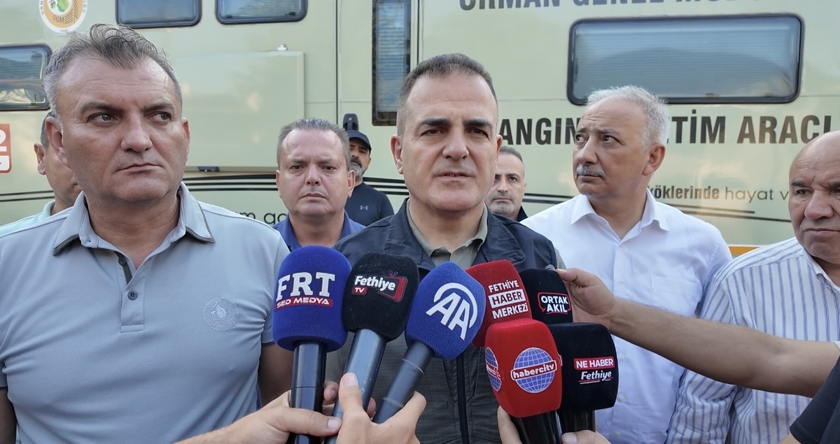 Fethiye\'deki Orman Yangını Kontrol Altına Alındı