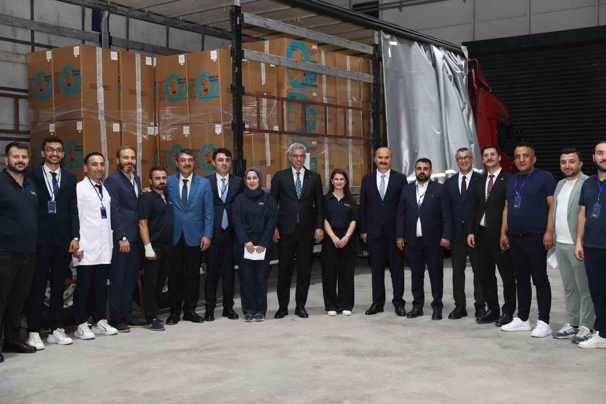 Bakan Memişoğlu\'ndan Ventilatör Tesisi Ziyareti