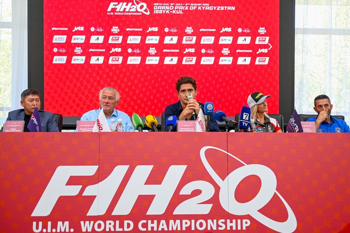 Kırgızistan\'da F1H2O Dünya Şampiyonası Heyecanı