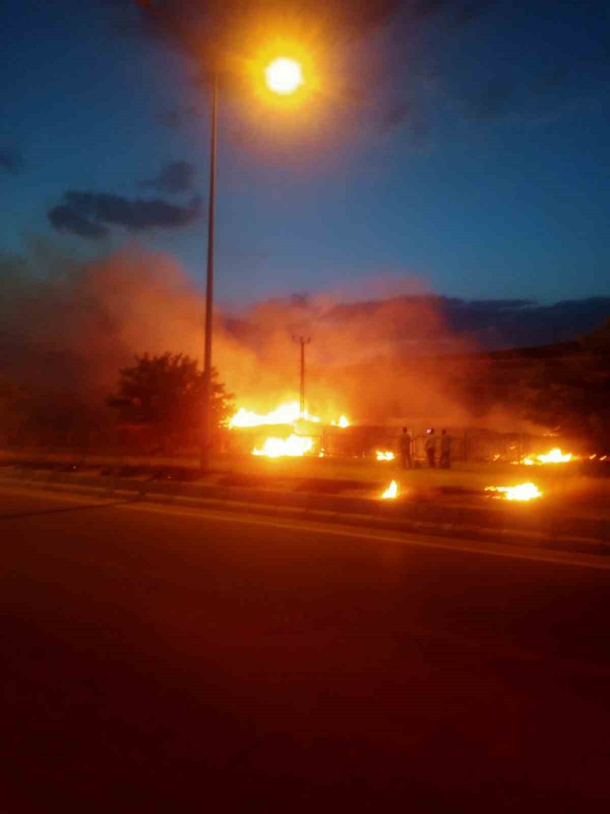 Van\'da Korkutan Yangın