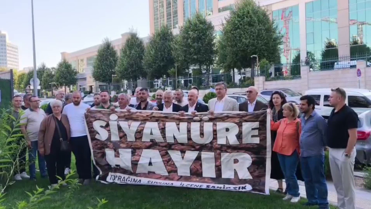 Murgul\'da Siyanüre Hayır Protestosu