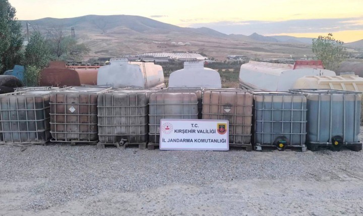 Kırşehir\'de Kaçak Akaryakıt Operasyonu