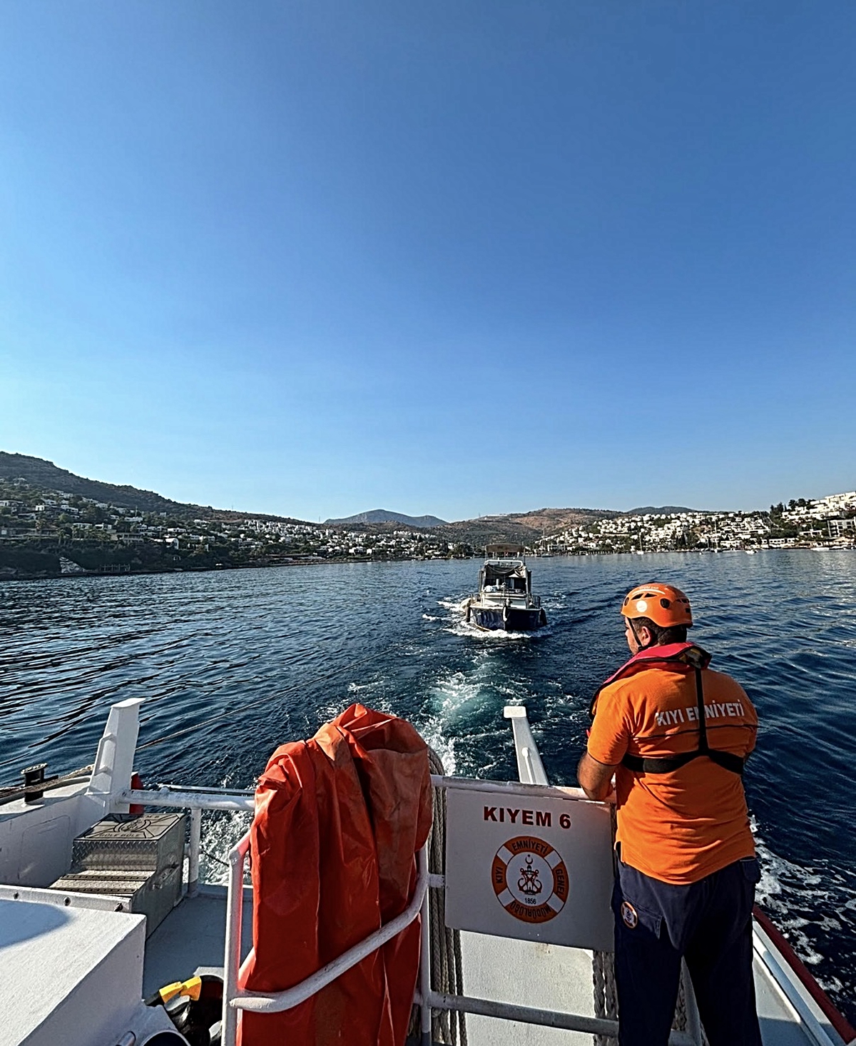 Bodrum\'da Tekne Kurtarıldı