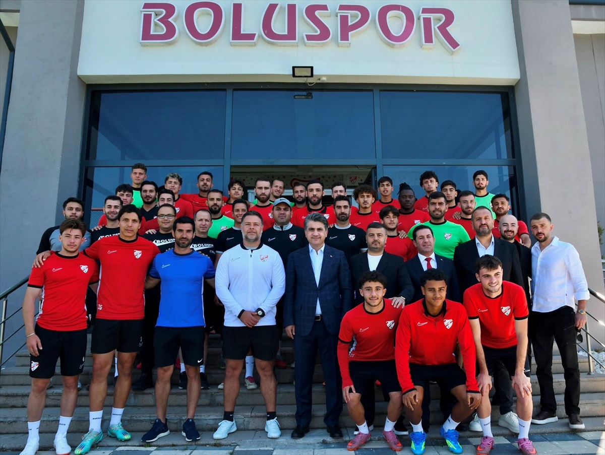 Vali Aydın, Boluspor\'u Ziyaret Etti