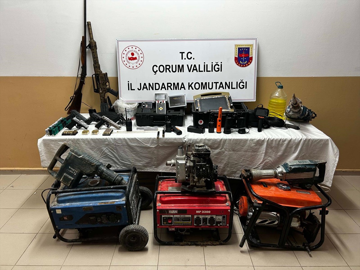 Define Kazısında 5 Şüpheli Tutuklandı