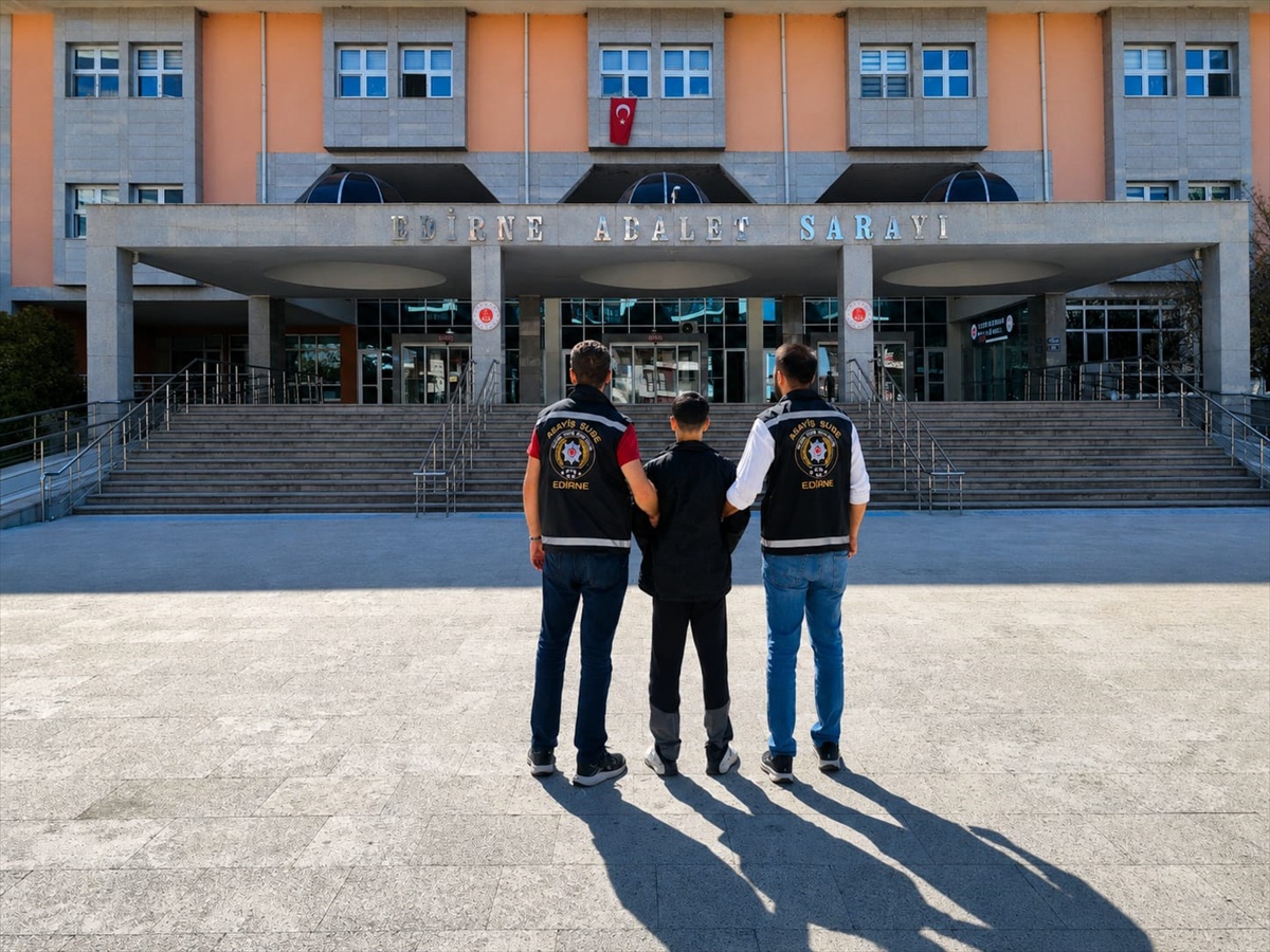 Edirne\'de Hükümlü Yakalandı