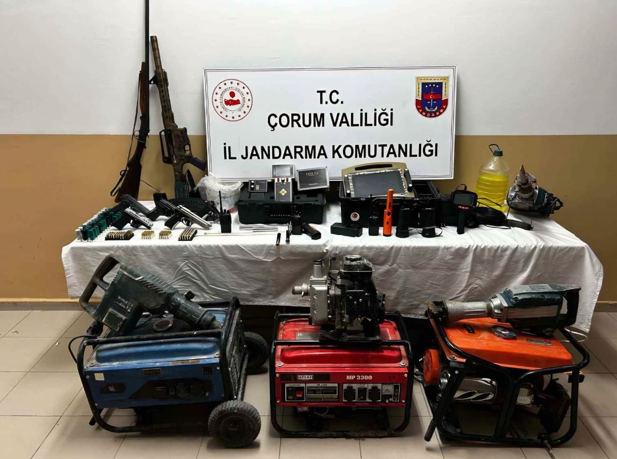 Kaçak Kazı Operasyonu: 5 Şüpheli Tutuklandı