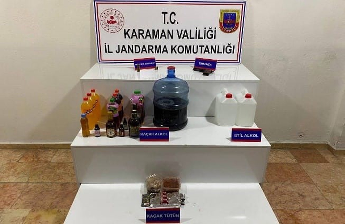 Karaman\'da Jandarma Denetimleri: 44 Gözaltı, 9 Tutuklama