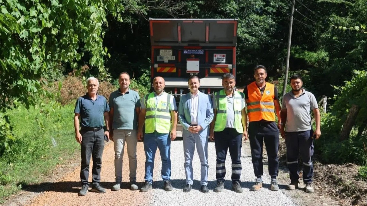 Asfaltlama Çalışmaları İncelendi
