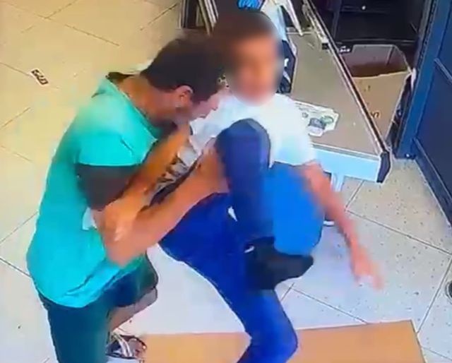 Markette dehşeti yaşayan çocuk o anları anlattı