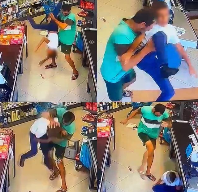Markette dehşeti yaşayan çocuk o anları anlattı