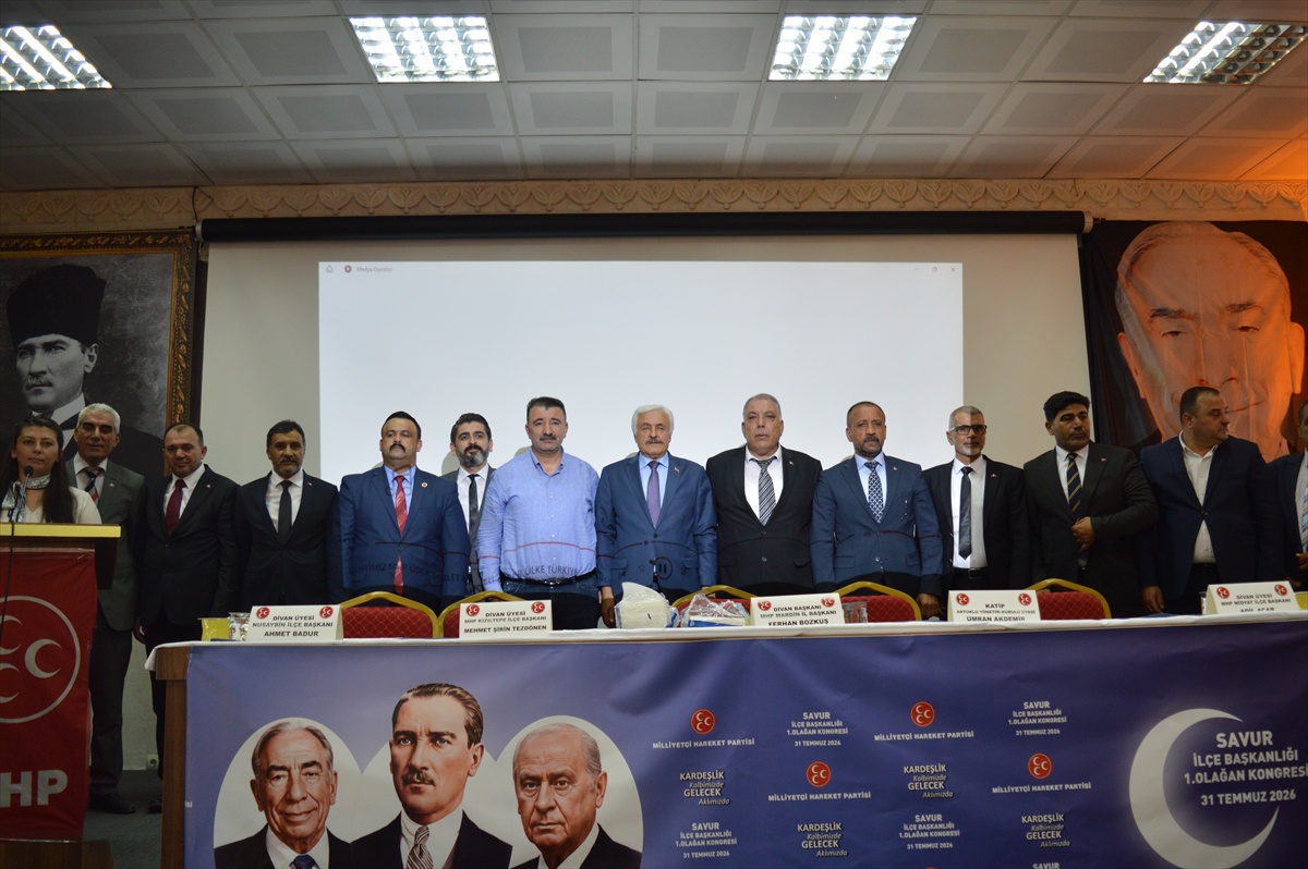 Akgül, MHP Savur İlçe Başkanı Seçildi