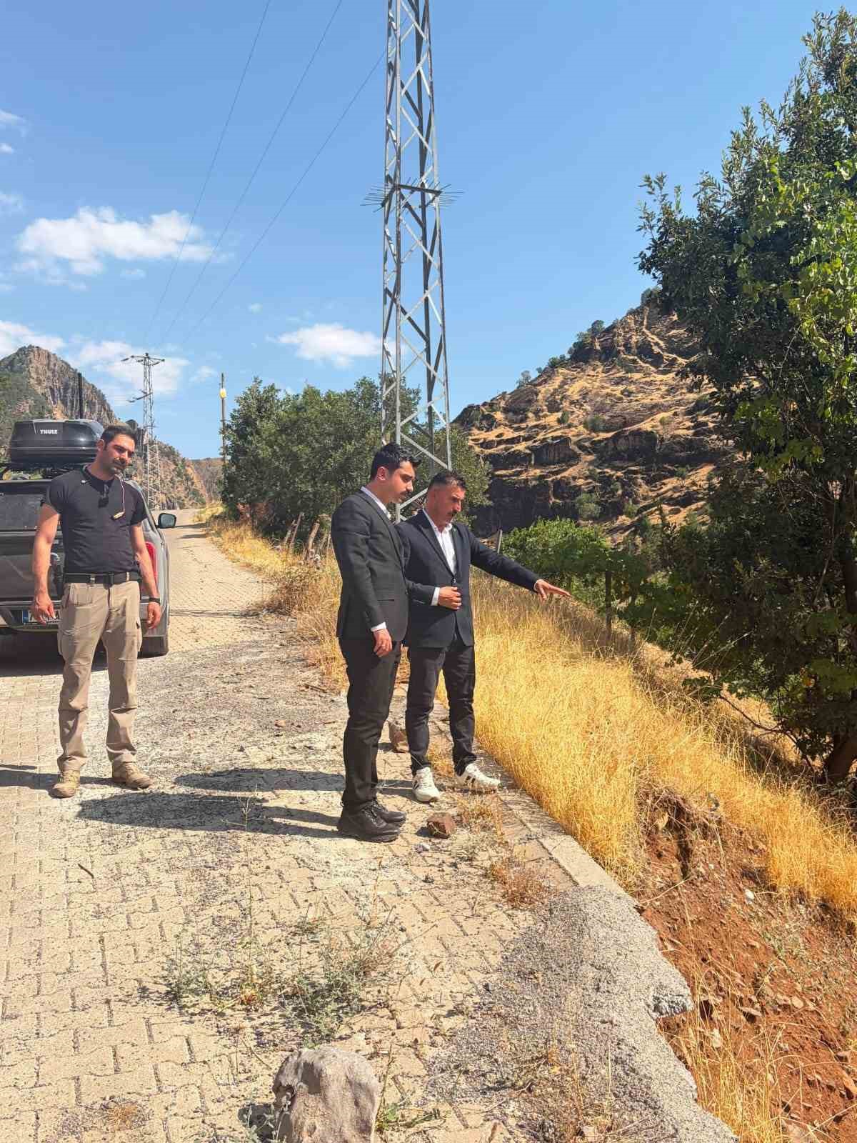 Beytüşşebap\'ta Heyelan Riskini Azaltma Projesi