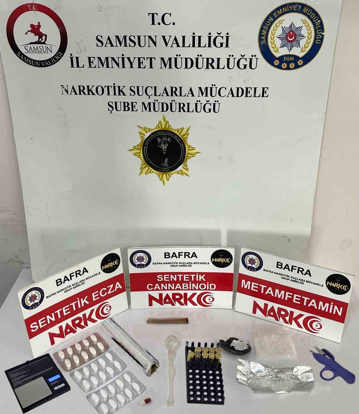 Bafra\'da Uyuşturucu Operasyonu: İki Tutuklama