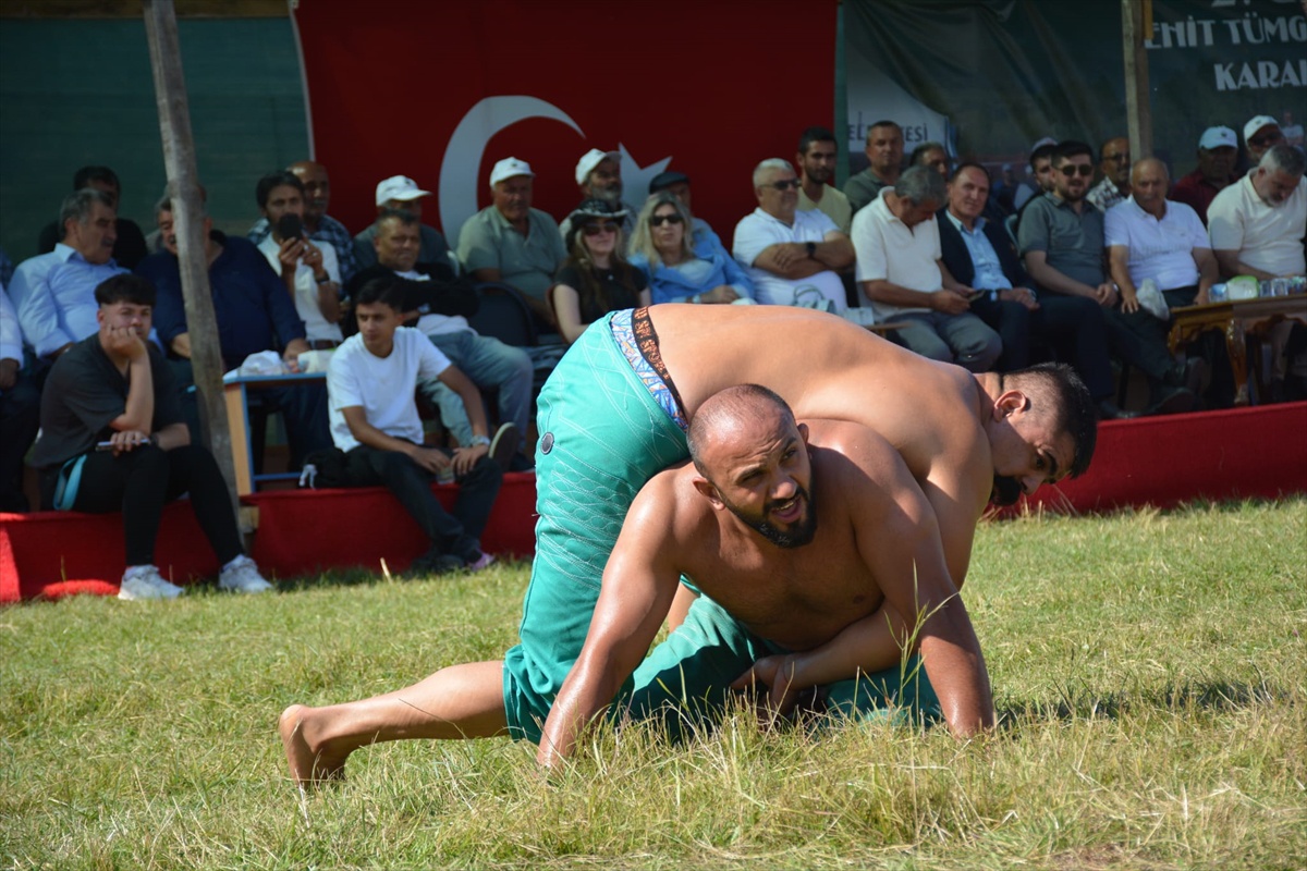 Başçiftlik\'te Şehit Tümgeneral Aydoğan Aydın Karakucak Güreşleri düzenlendi
