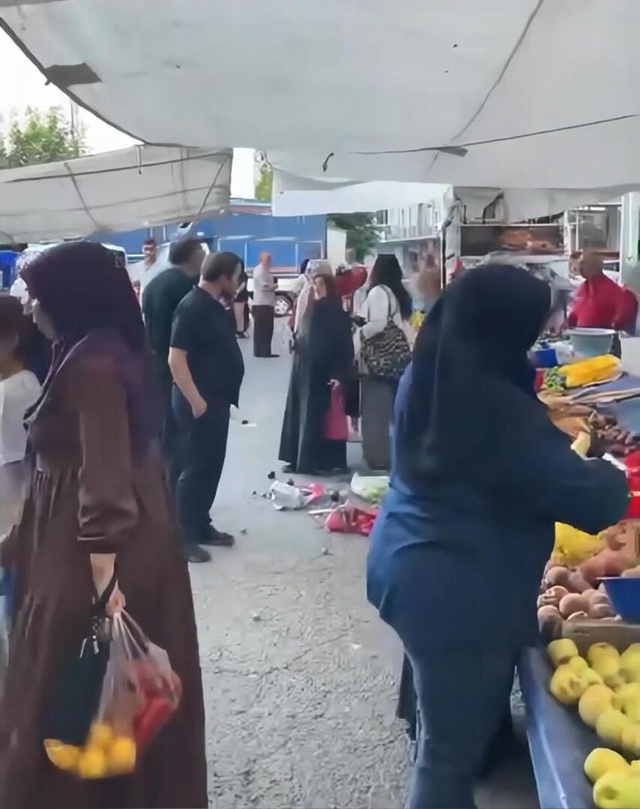 Pazarda 'seçmece' tartışması kanlı bitti: Esnaf, kadının kafasını kırdı