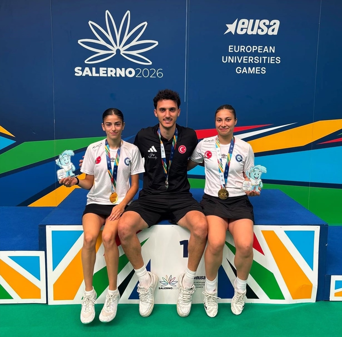 Gazi Üniversitesi Badmintonda Altın ve Gümüş Madalya Kazandı