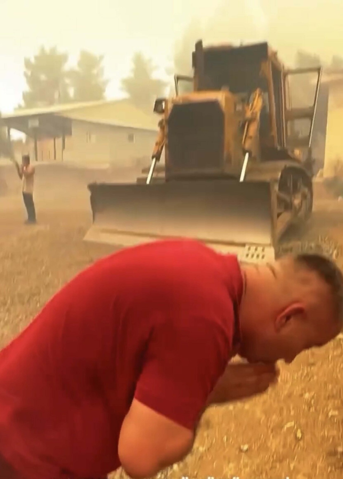 Seydikemer Yangınında Kahraman Dozer Operatörü