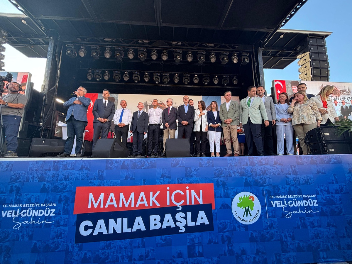 Özgür Özel, Mamak\'ta Cemevi Temel Atma Törenine Katıldı