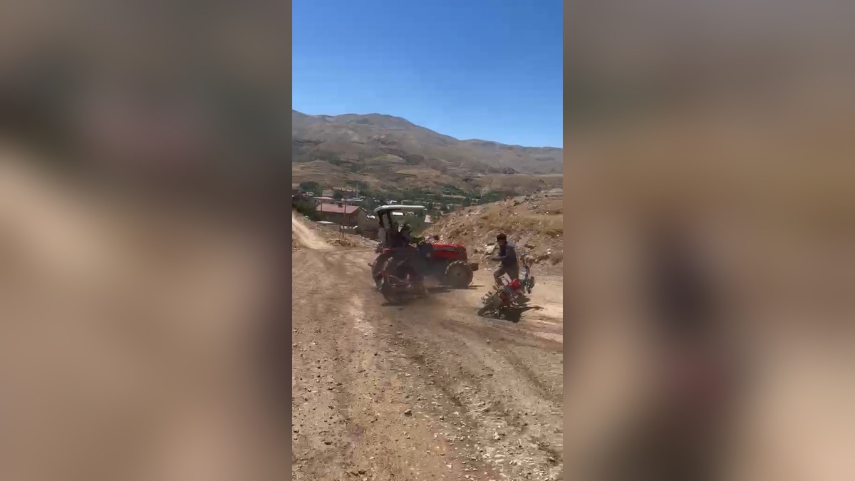Traktörle Tartışma: Ağır Yaralı