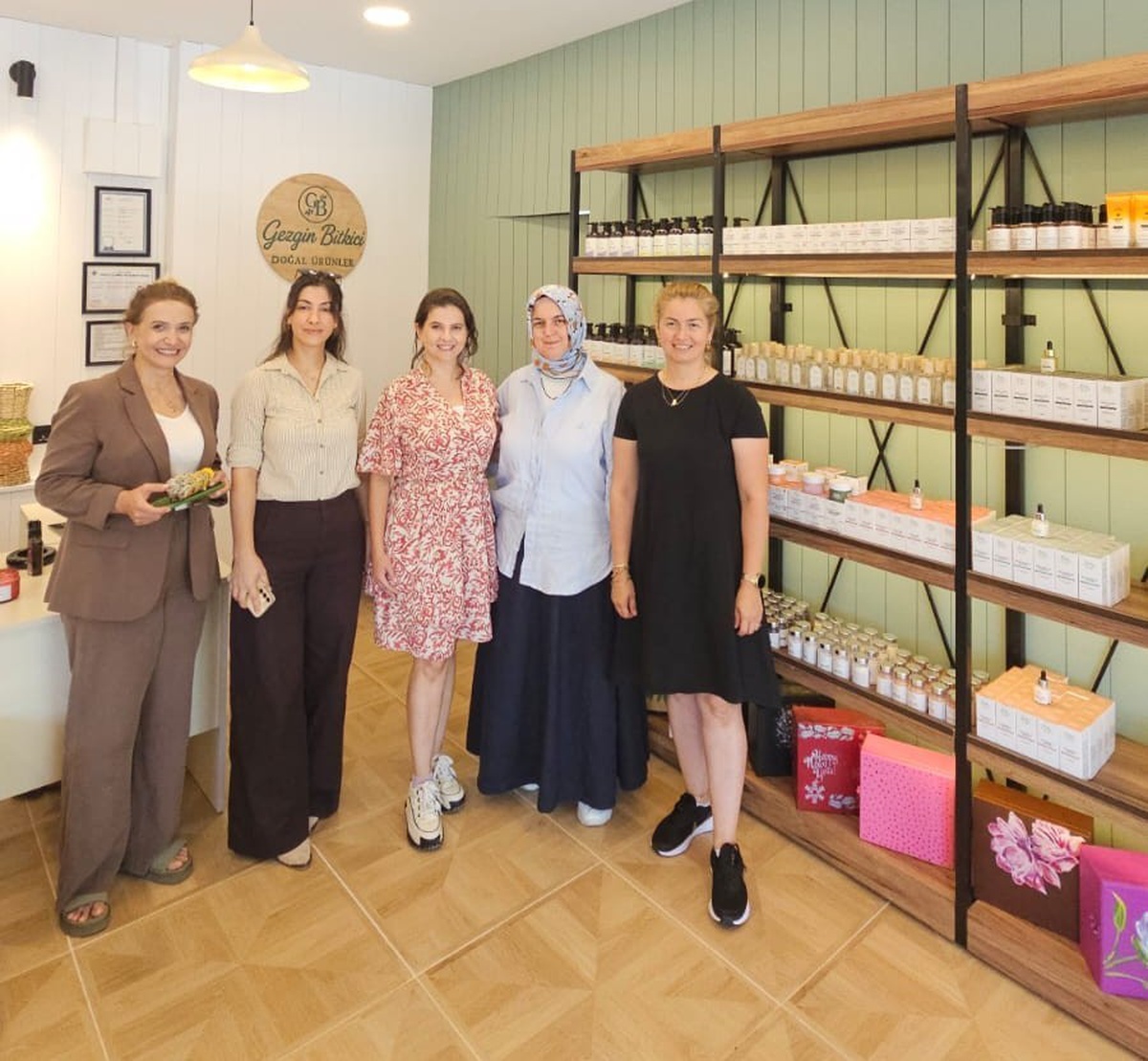 Düzce\'de Aromatik Bitkilere Destek