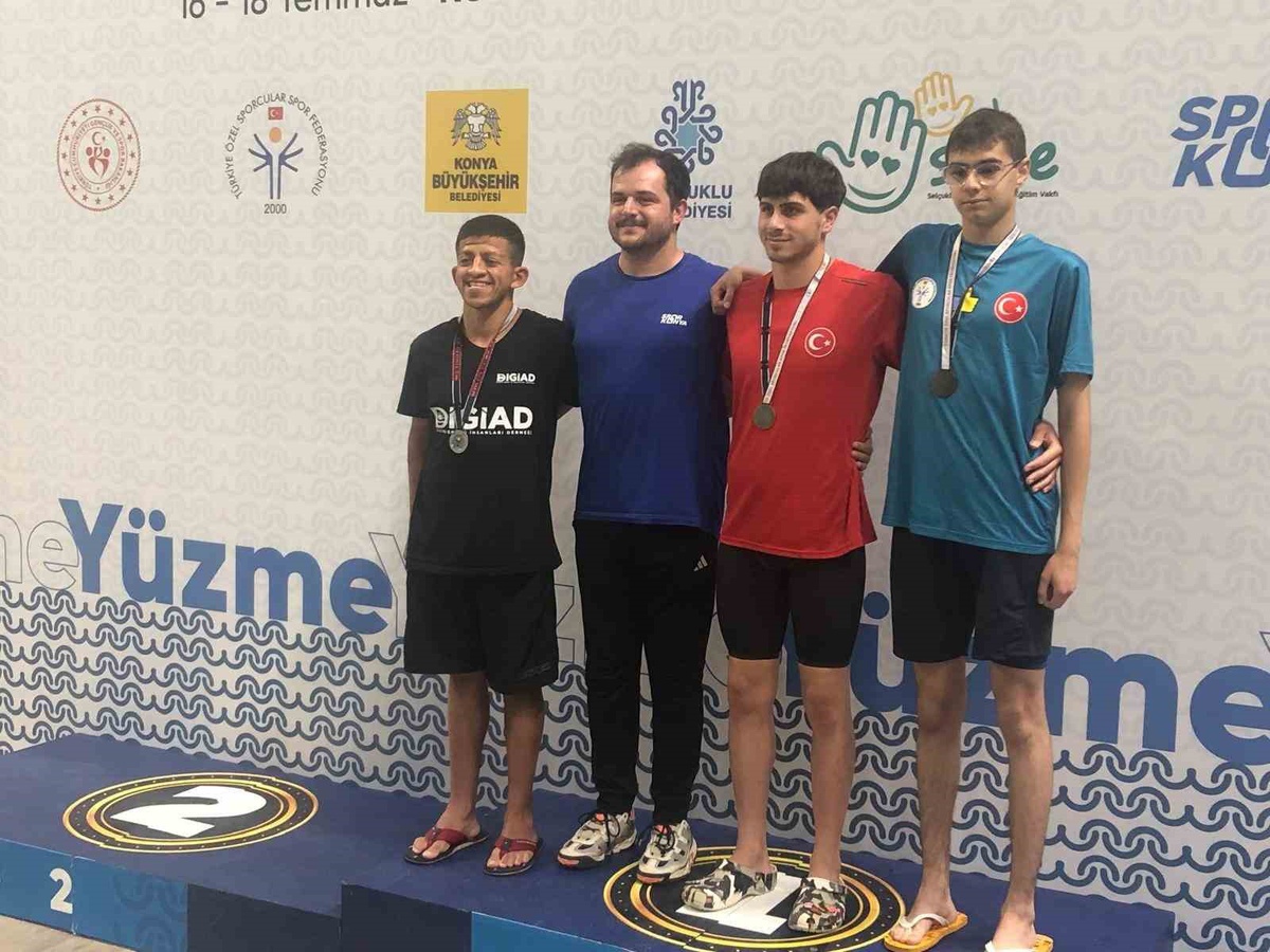 Aydınlı Özel Sporcular Konya'da Madalya Kazandı