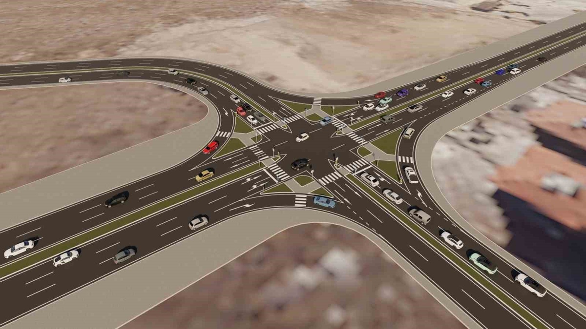 Mavikent-Havalimanı Yolu Projesi\'nde İlerleme