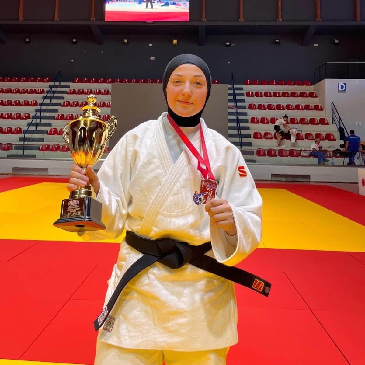 Haticenur Göktaş, Balkan Judo\'da İki Bronz Madalya Kazandı
