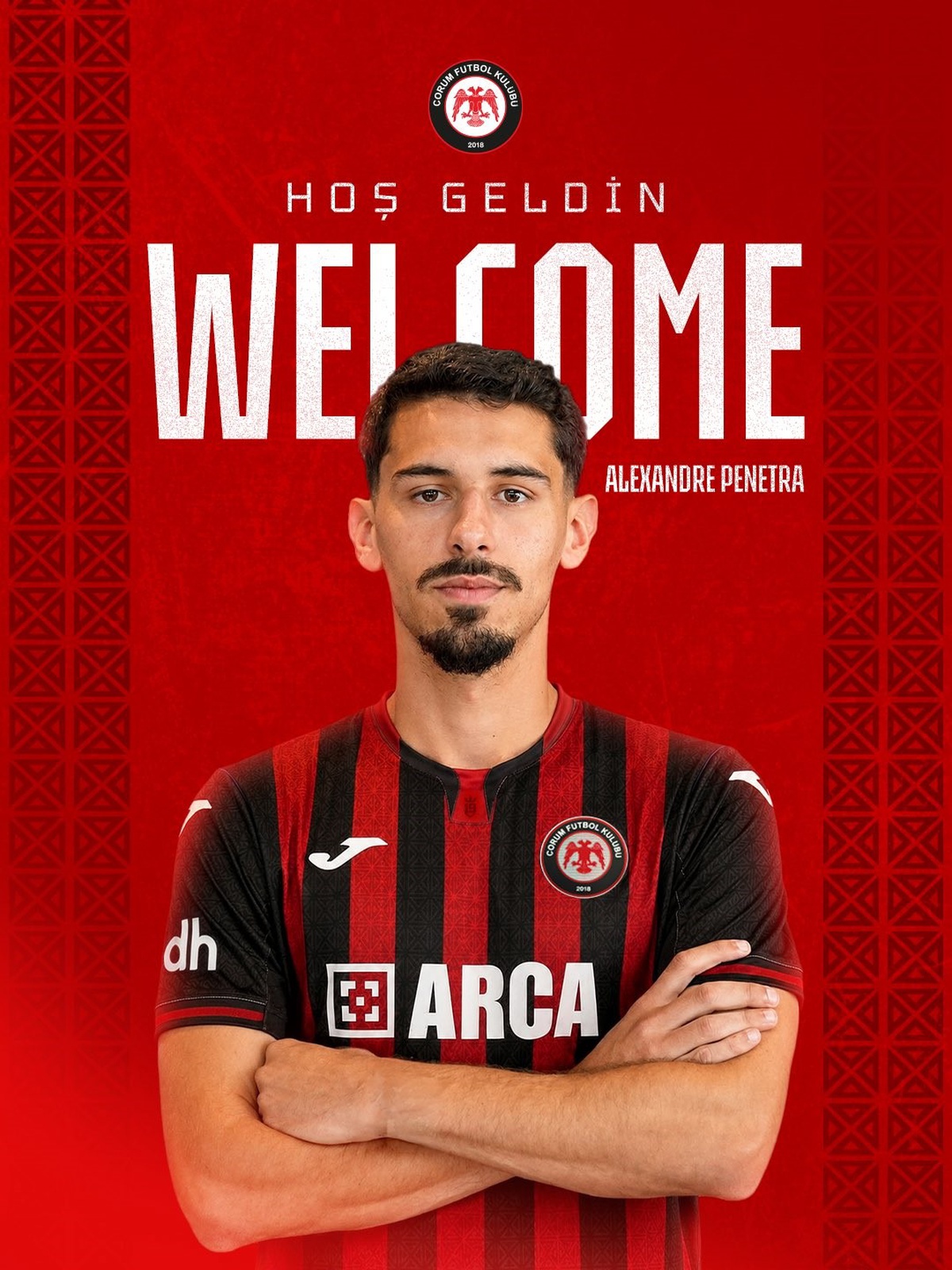 Çorum FK, Alexandre Penetra'yı Transfer Etti