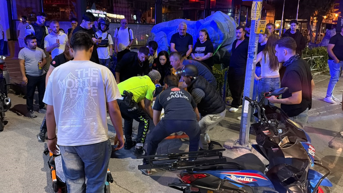Eskişehir\'de motosiklet kazası: 2 yaralı