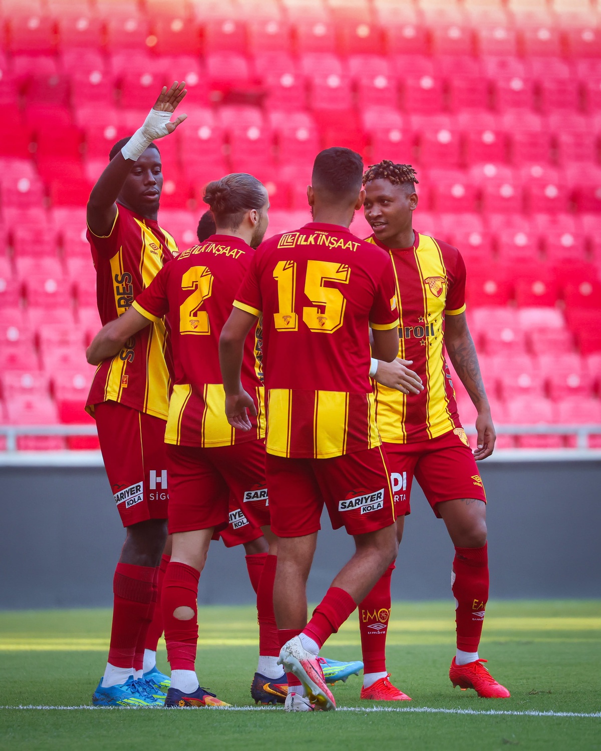 G&ouml;ztepe Hazırlık Ma&ccedil;ında Bodrum FK'yı 2-0 Yendi