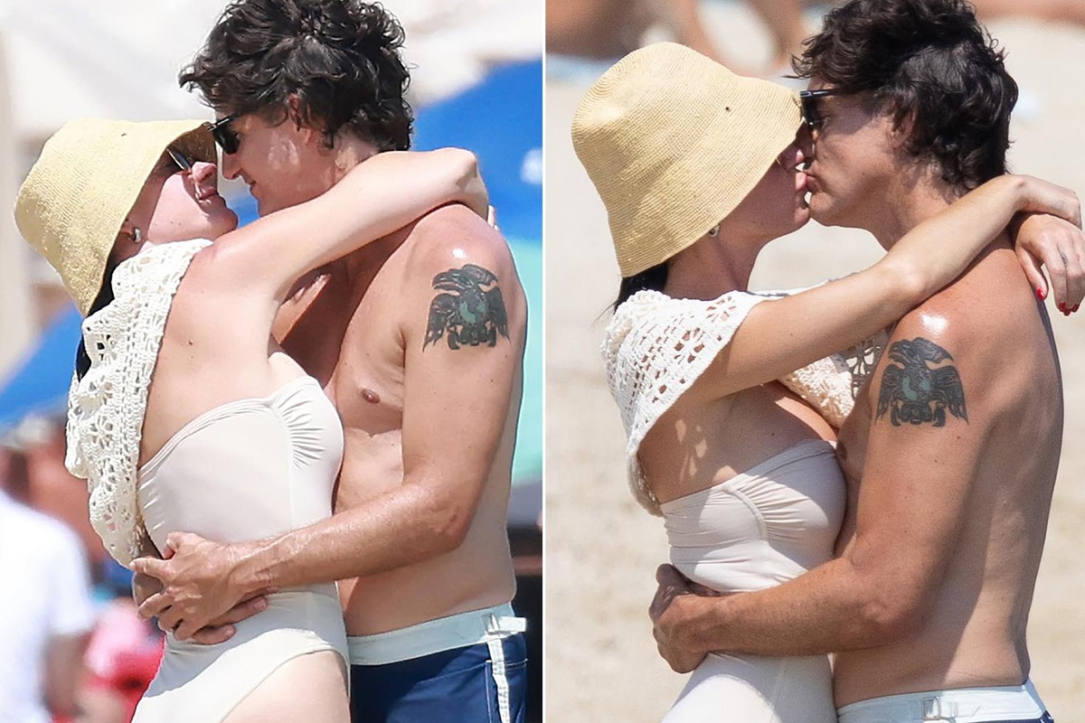 Katy Perry ile Justin Trudeau\'dan dudak dudağa aşk pozu