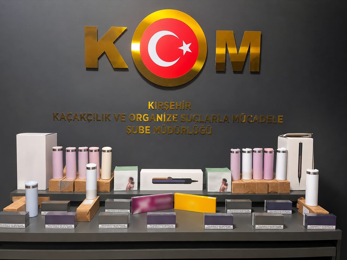 Kırşehir\'de Kaçak Malzeme Operasyonu