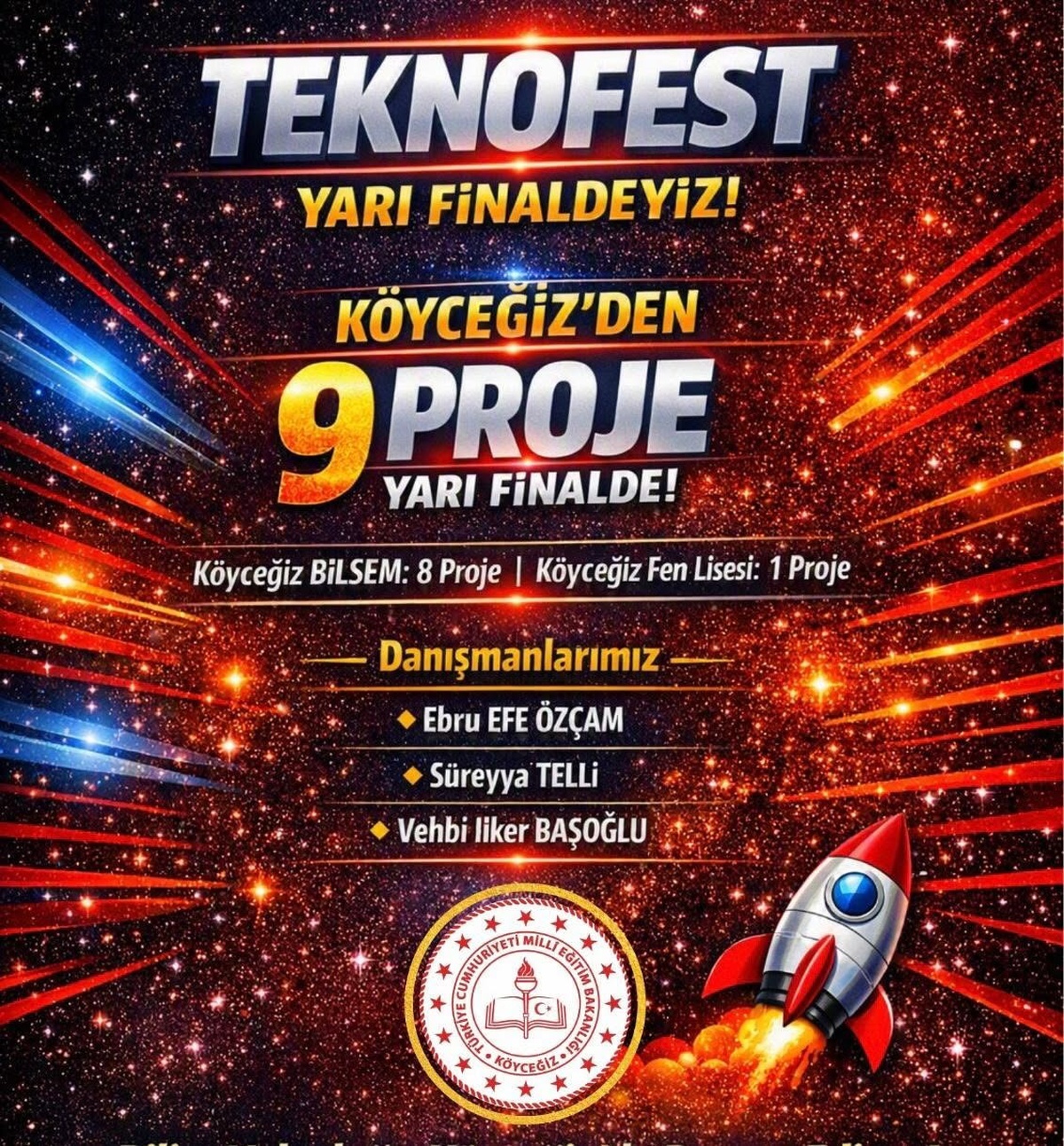 Köyceğiz\'den 9 Proje TEKNOFEST 2026 Yarı Finaline Yükseldi