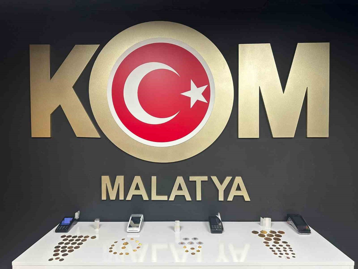 Malatya\'da Sahte Altın Operasyonu