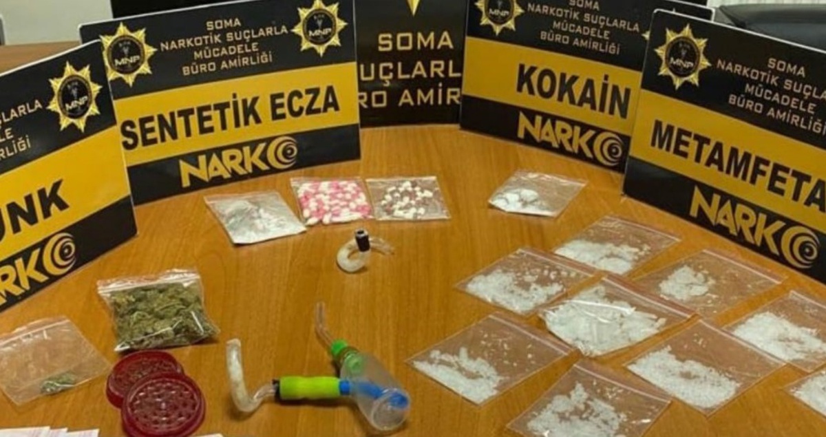 Manisa\'da Uyuşturucu Operasyonları: 55 Tutuklama