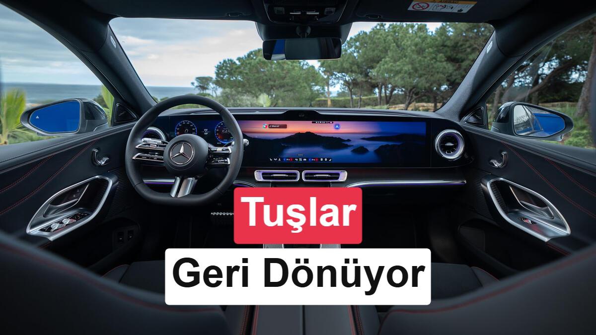 Mercedes CEO\'su Ekran ve Tuş Arasındaki Dengeyi Açıkladı
