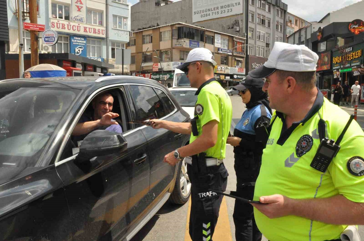 Edirne\'de Motosiklet Kazalarına Karşı Kampanya