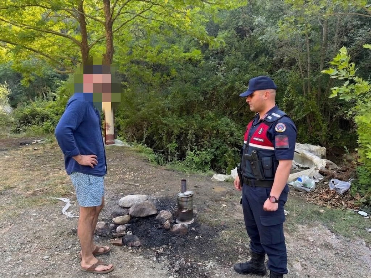 Bilecik\'te Ormanda Mangal Yakan Şahsa Ceza