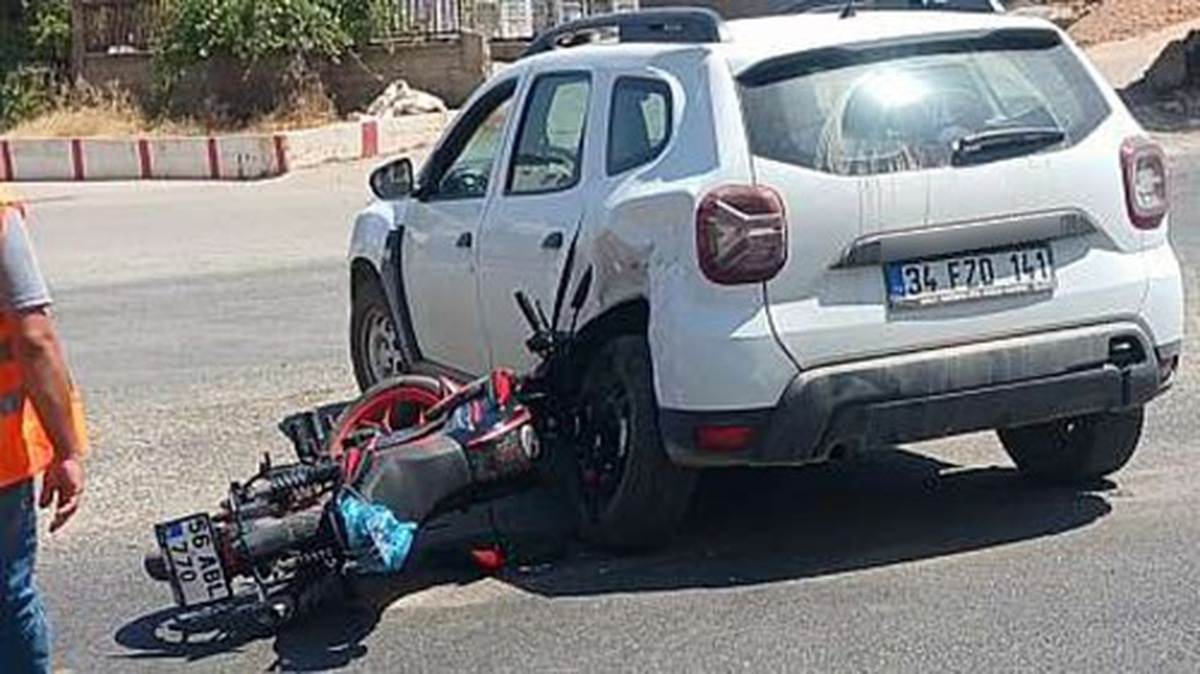 Siirt\'te Trafik Kazası: 1 Yaralı