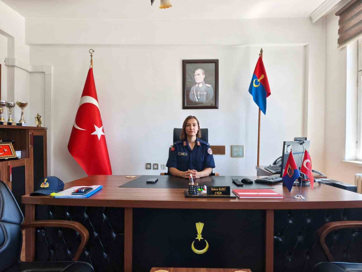 Başçiftlik\'e İlk Kadın Jandarma Komutanı Atandı