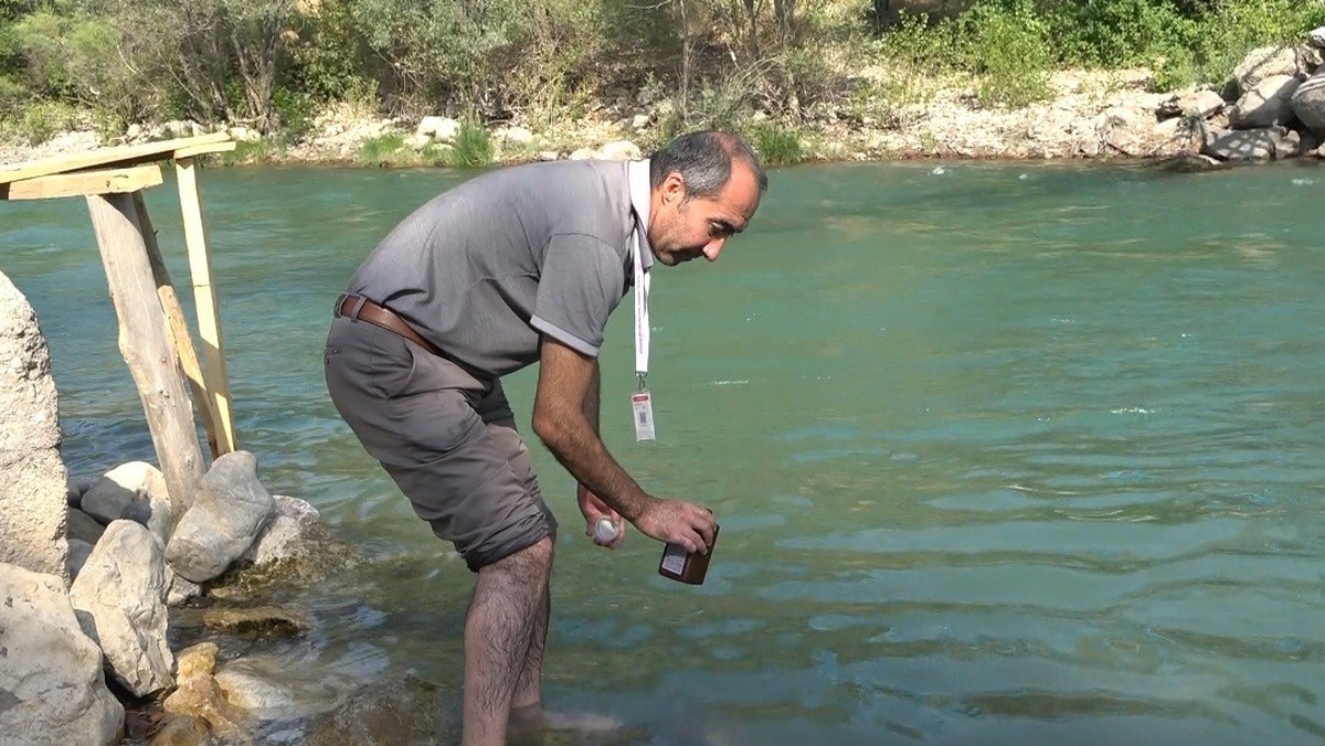 Tunceli’deki akarsularda yüzme suyu düzenli olarak denetleniyor